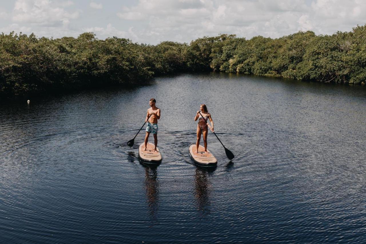 Nativus Glamping & Cenote Tulum Hotel Bagian luar foto