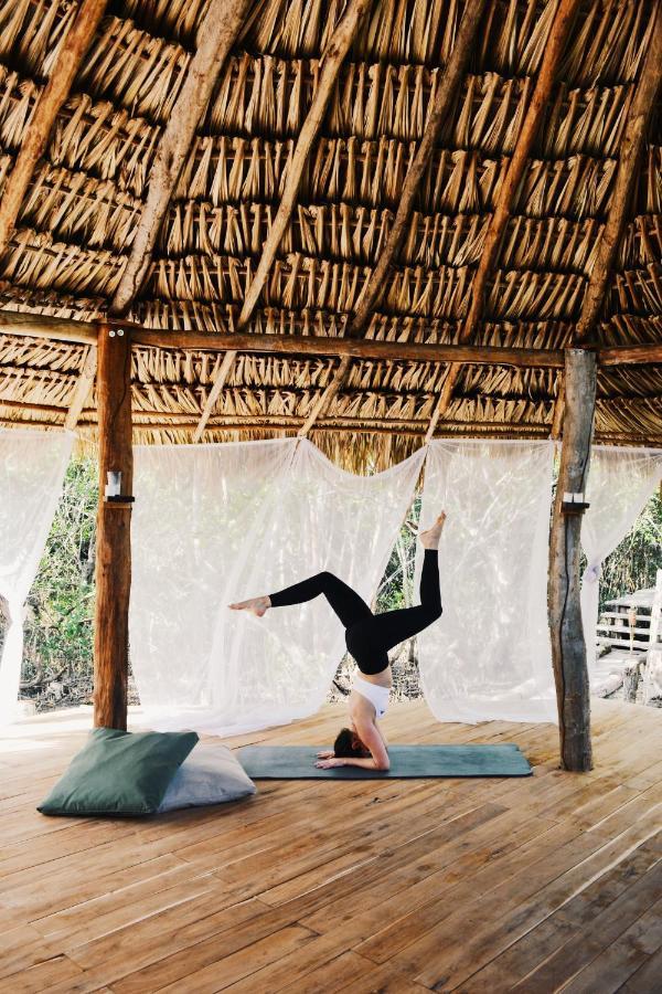 Nativus Glamping & Cenote Tulum Hotel Bagian luar foto