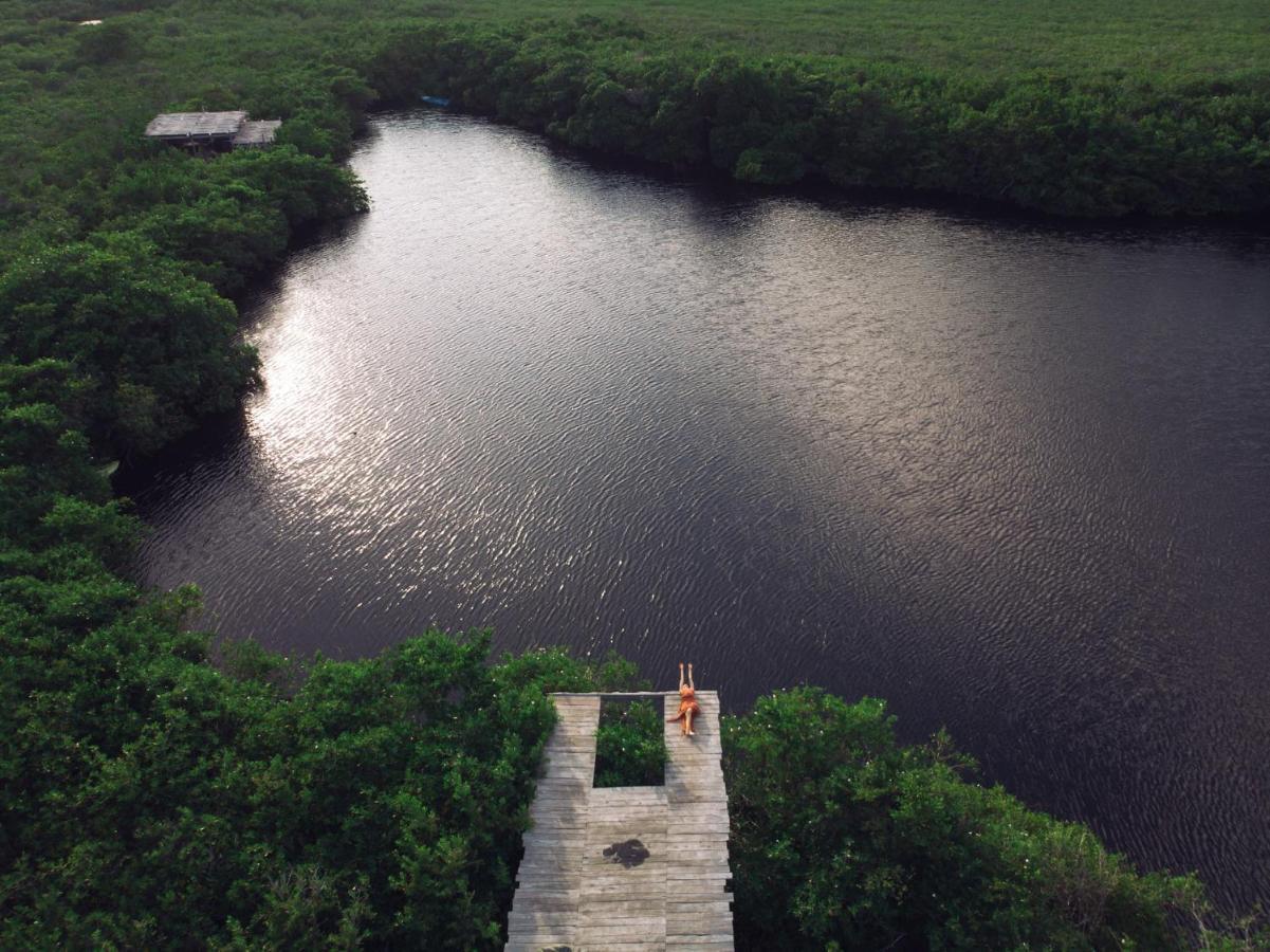 Nativus Glamping & Cenote Tulum Hotel Bagian luar foto