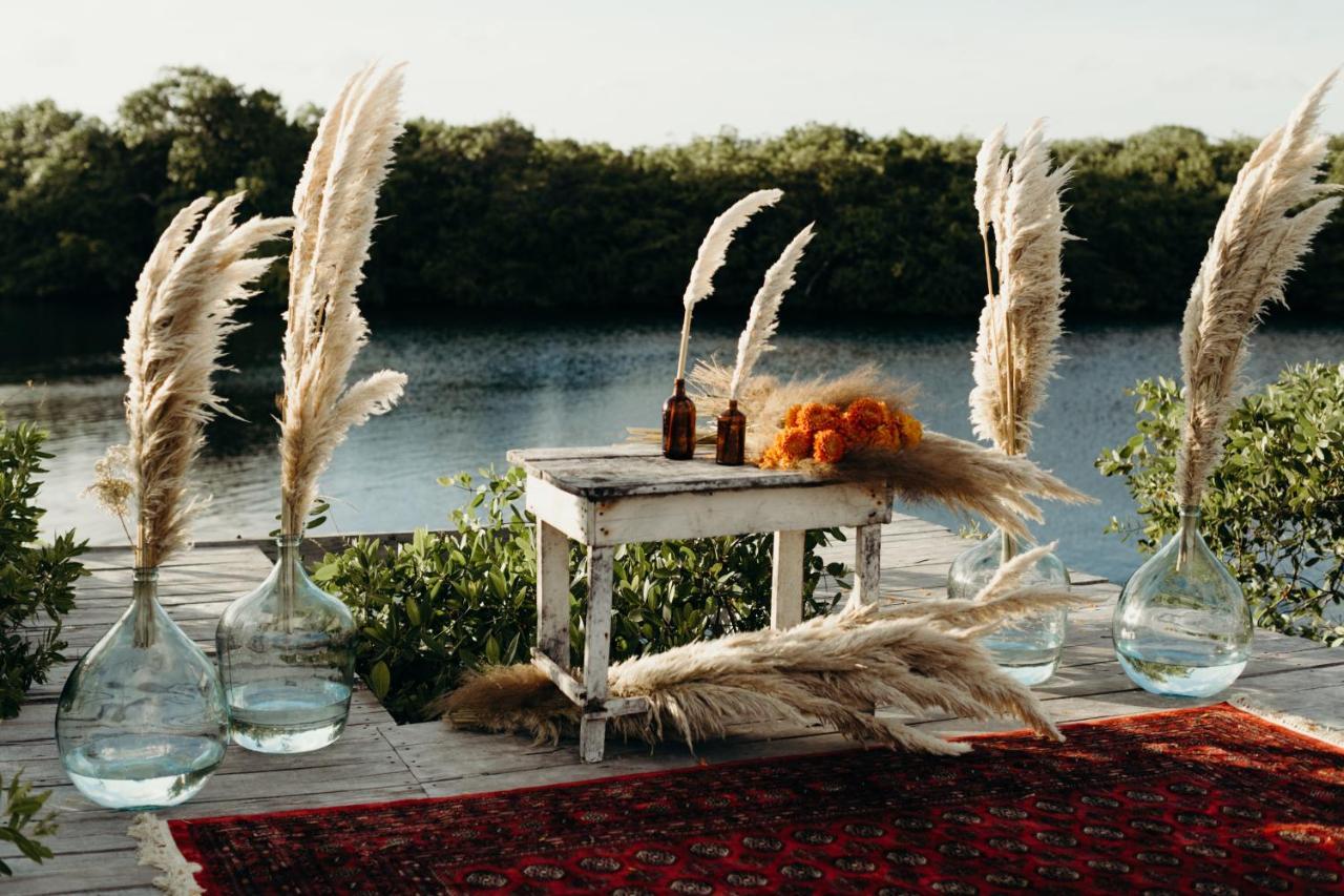 Nativus Glamping & Cenote Tulum Hotel Bagian luar foto