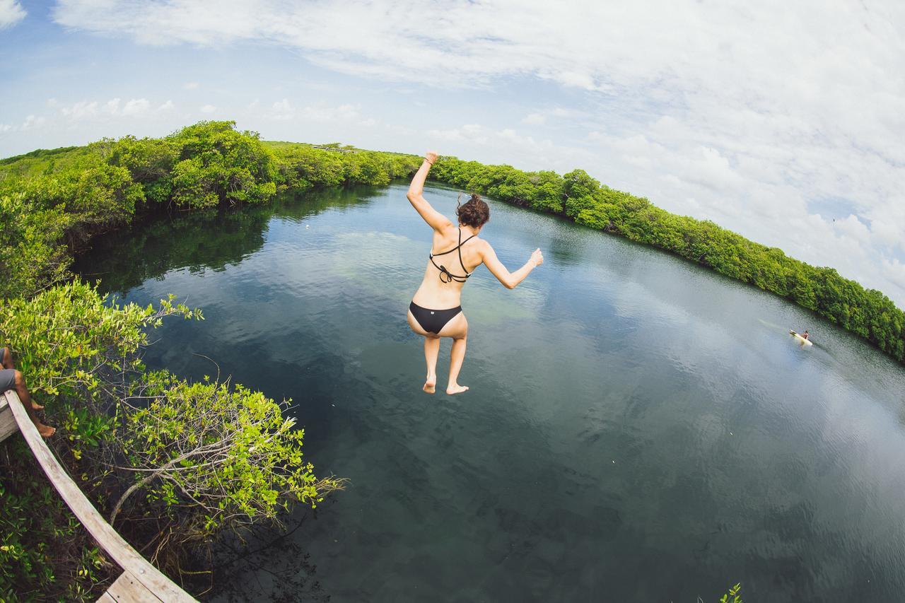 Nativus Glamping & Cenote Tulum Hotel Bagian luar foto