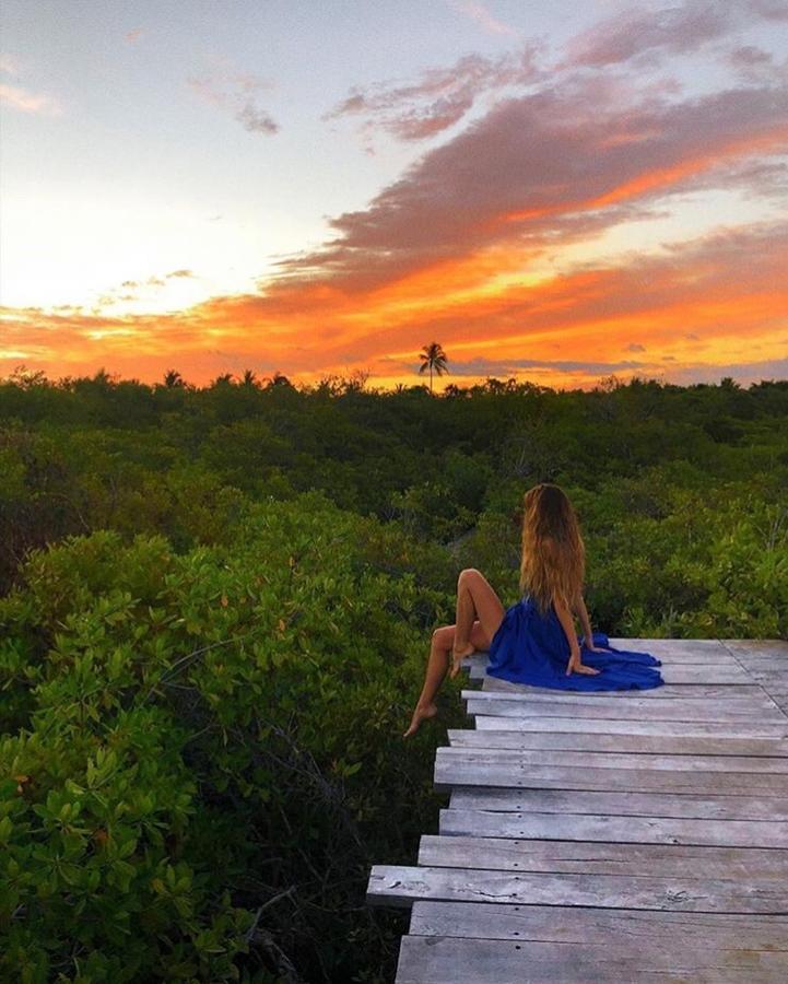 Nativus Glamping & Cenote Tulum Hotel Bagian luar foto
