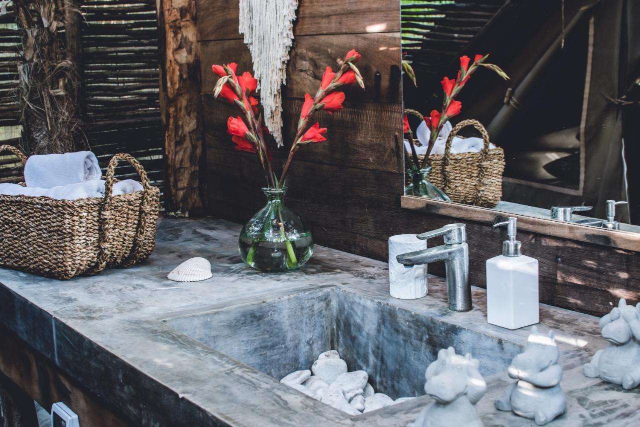 Nativus Glamping & Cenote Tulum Hotel Bagian luar foto