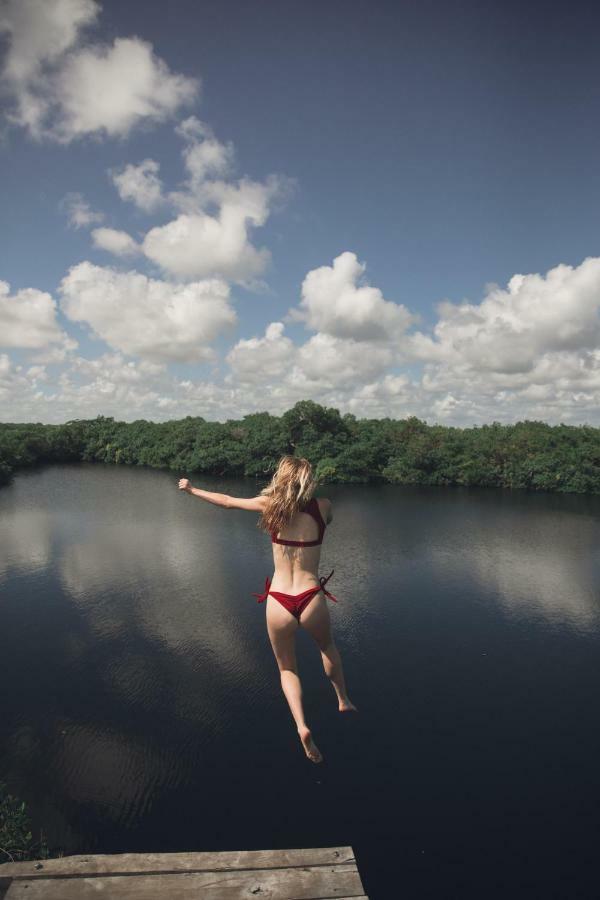 Nativus Glamping & Cenote Tulum Hotel Bagian luar foto